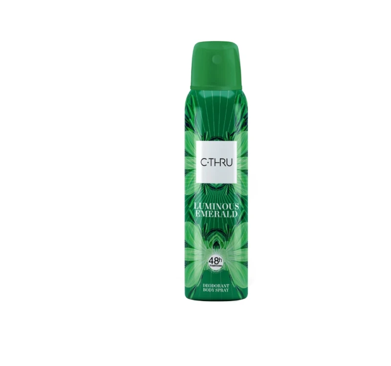 C-THRU DEODORANT 150ML LUMINOUS EMERALD 
